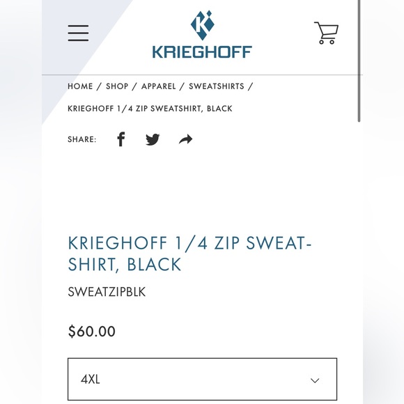 BRAND NEW KRIEGHOFF PULLOVER - Picture 6 of 6